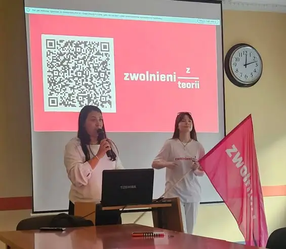 Ambasadorka Zwolnieni z Teorii w ZSP nr 1 w Kępnie