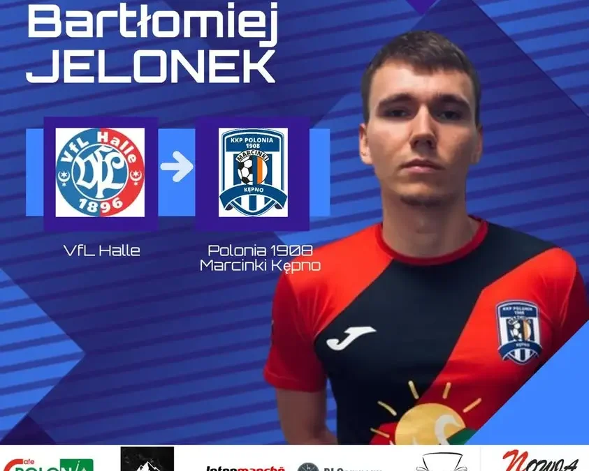 Bartłomiej Jelonek nowym bramkarzem Polonii Kępno