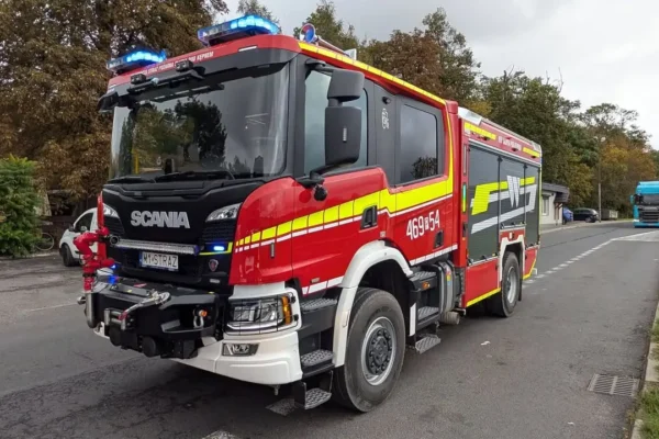 Pożar w kotłowni w Słupi pod Kępnem — akcja strażaków