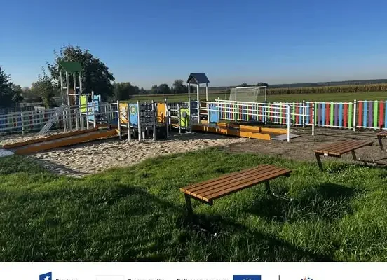 Miechów: nowy plac zabaw i odnowione boisko dzięki funduszom unijnym