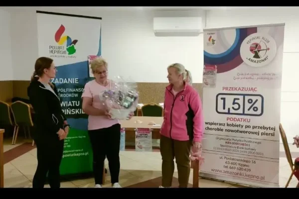 Kępiński Klub Amazonki z warsztatami terapeutycznymi dla kobiet po chorobie nowotworowej
