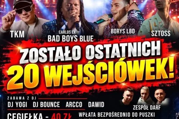 Koncert charytatywny w Perzowie – zostało tylko 20 wejściówek!
