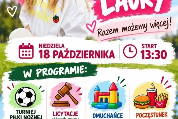 Festyn charytatywny dla Laury w Mroczeniu – 18 października