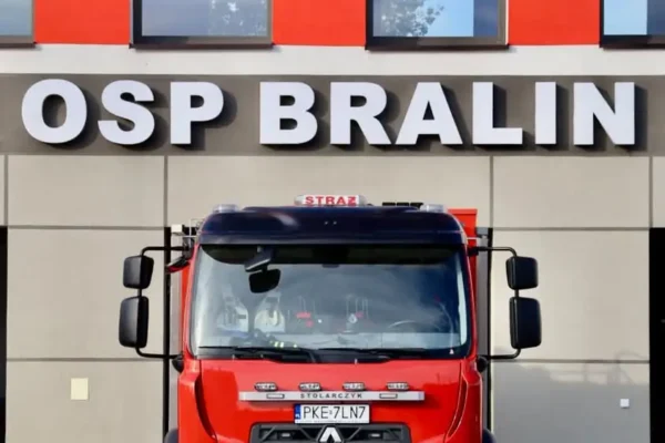 Fałszywy alarm w Bralinie – strażacy z Kępna i OSP Bralin w akcji