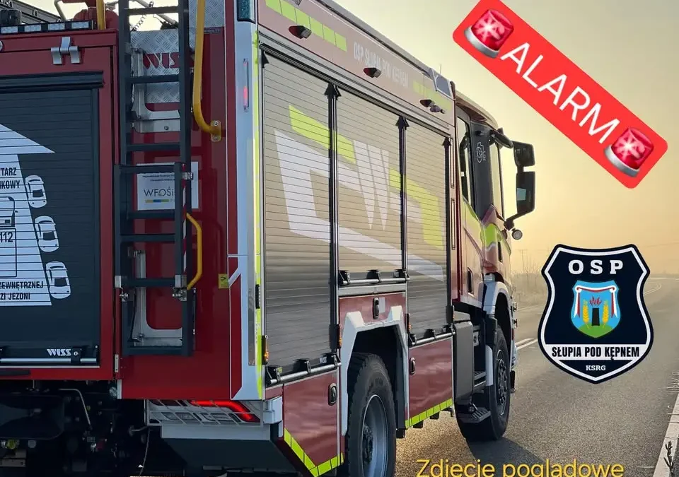 Fałszywy alarm pożarowy w Mroczeniu. Cztery zastępy straży w akcji