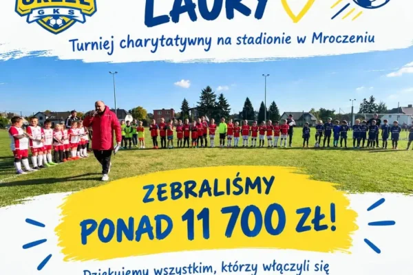 Turniej charytatywny w Mroczeniu: ponad 11 700 zł dla Laury