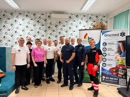 Gang Kurczoka uczył bezpieczeństwa w szkole specjalnej w Słupi pod Kępnem