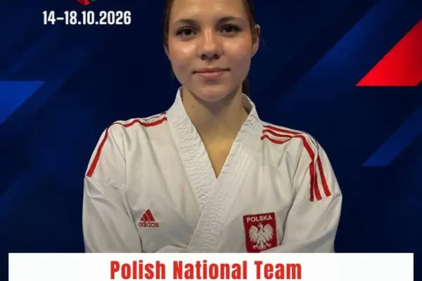 Julia Sasin z ZSP nr 1 w Kępnie na Mistrzostwach Świata w Karate