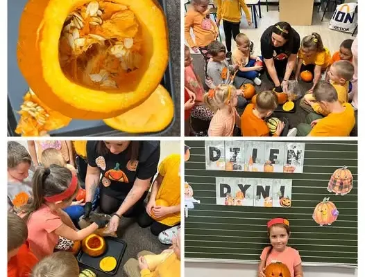 Dzień Dyni w oddziale przedszkolnym „0a” w Brąlinie