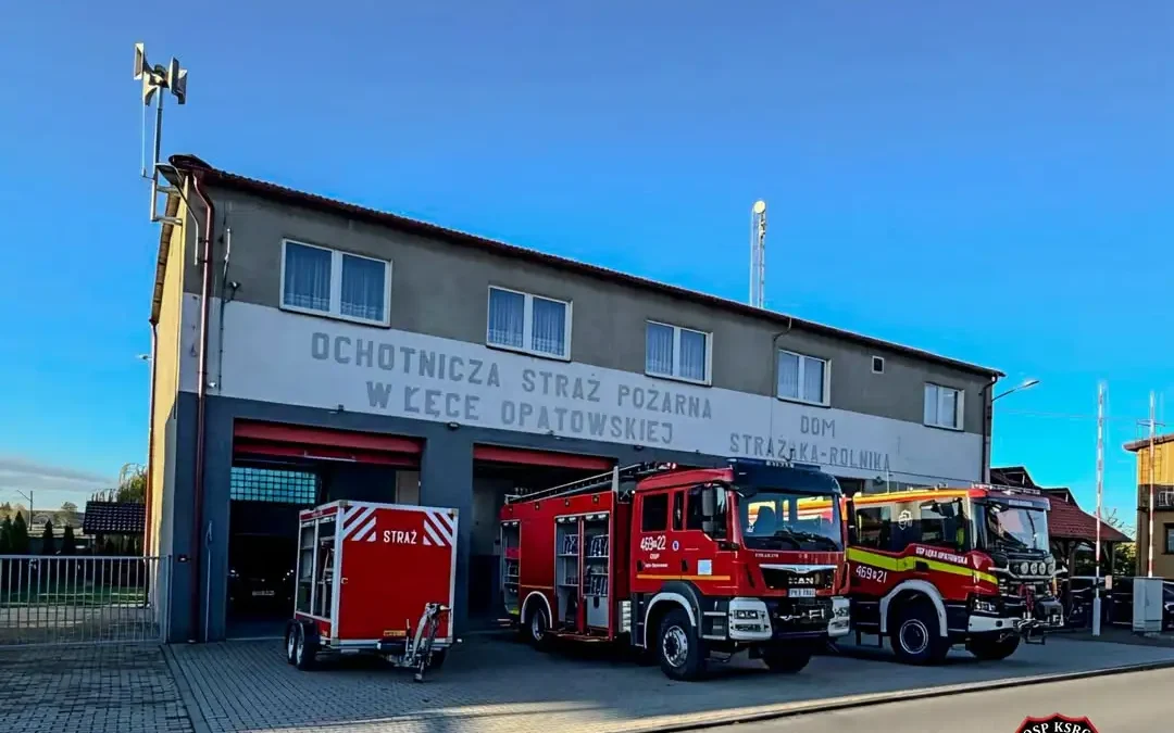 Przegląd techniczny w OSP Leka Opatowska – pełna gotowość bojowa