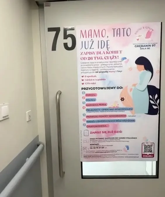 Bezprzewodowe KTG w kępińskim szpitalu – większy komfort rodzących mam