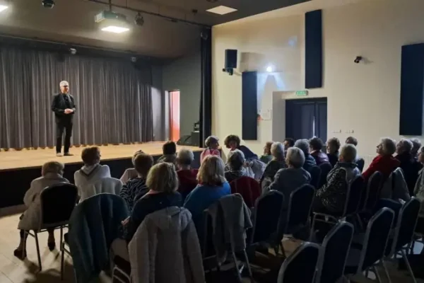 Pantomima „Stacja” wzruszyła seniorów w Rychtalu